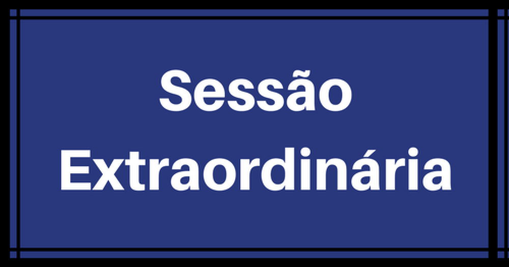 Sessão Extraordinária